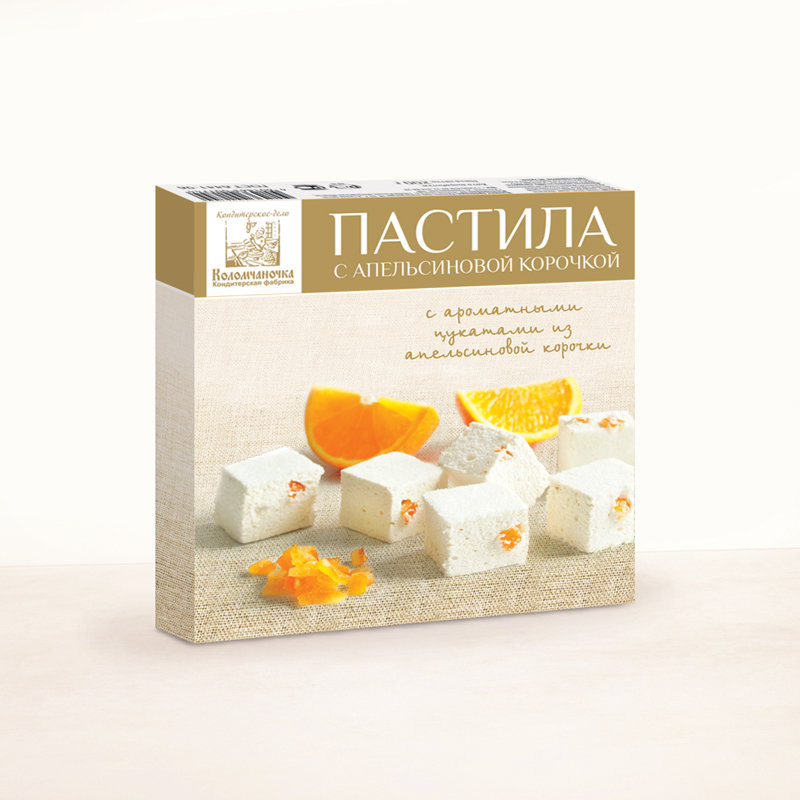  Пастила 205г с апельсиновой корочкой  в Грязях