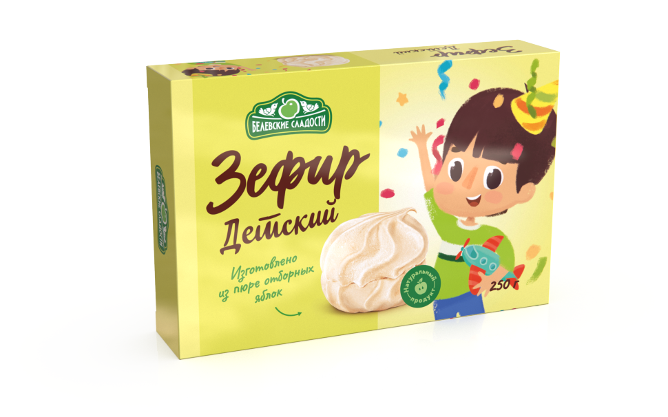  Зефир белевский "Детский" 250г в Грязях