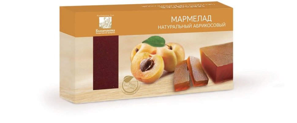  Мармелад пластовый 210г абрикосовый  в Грязях