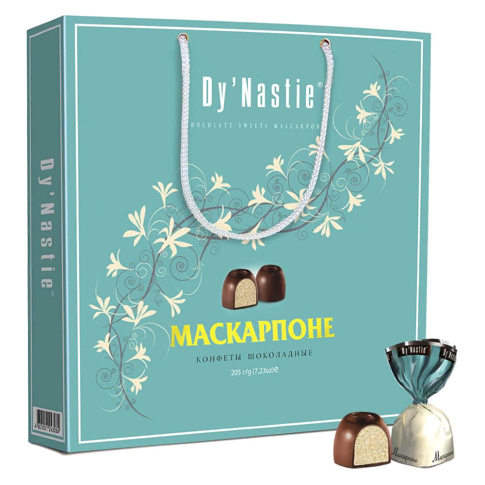  Династия Сумка 170г Конфеты "Маскапроне" в Грязях