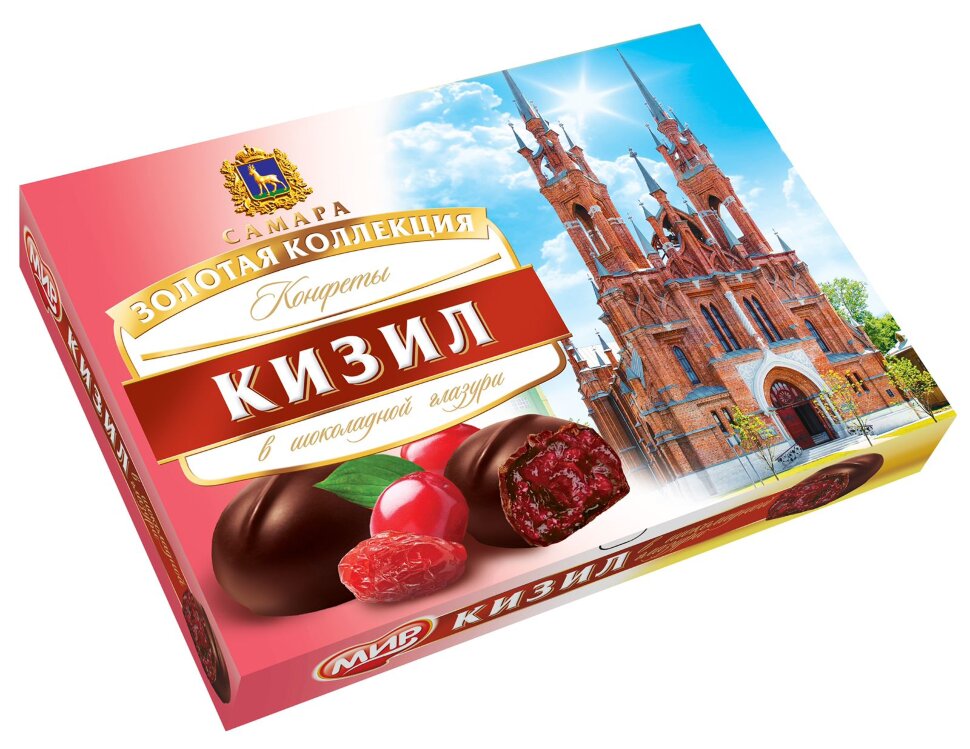  КФ МИР Кизил в шоколадной глазури 160г в Грязях